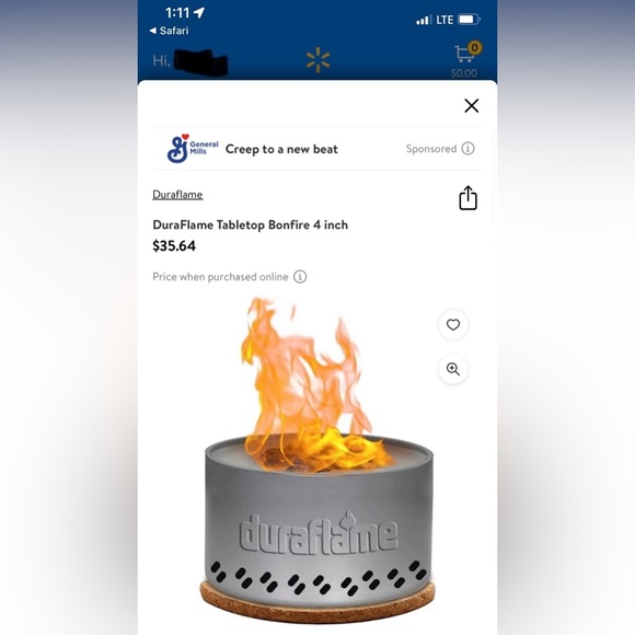 Duraflame Tabletop Bonfire NWT - Picture 12 of 12